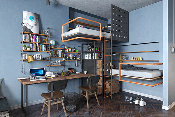 工業(yè)風(fēng)適合廠房宿舍裝修嗎？來(lái)看裝修公