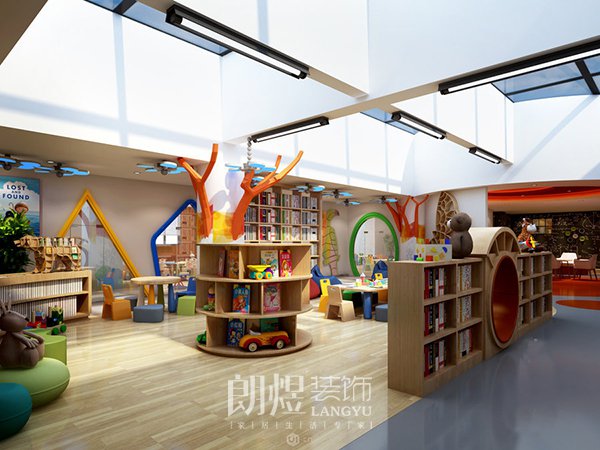 雙流早教培訓機構(gòu)裝修效果圖