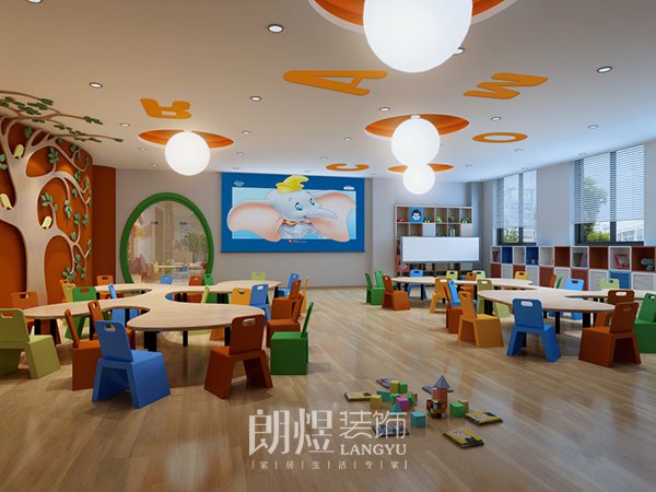 雙流早教培訓機構(gòu)裝修效果圖