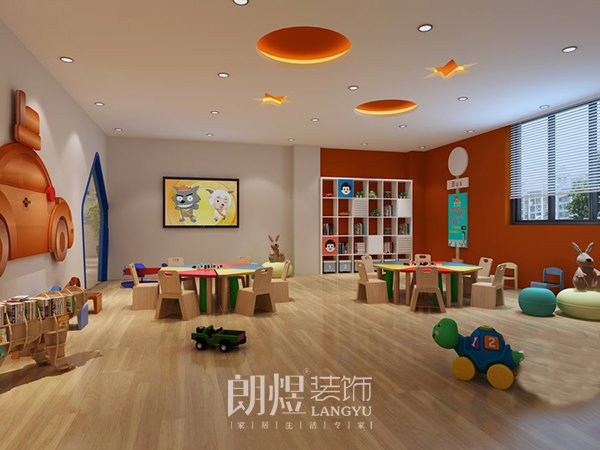 雙流早教培訓機構(gòu)裝修效果圖