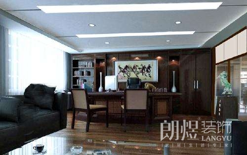 老板辦公室背景墻設(shè)計