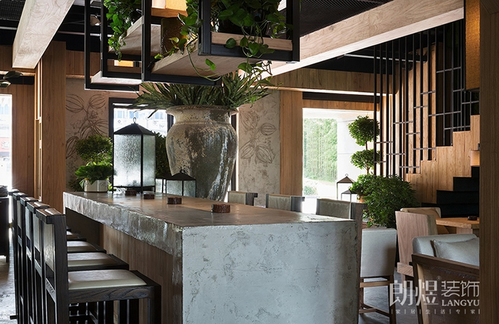 萬(wàn)科魅力之城餐飲店鋪裝修效果圖