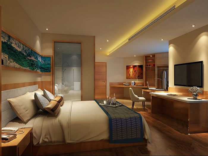 德陽(yáng)商務(wù)酒店設(shè)計(jì)效果圖