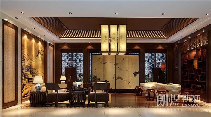 中式休閑會(huì)所裝修風(fēng)格圖片