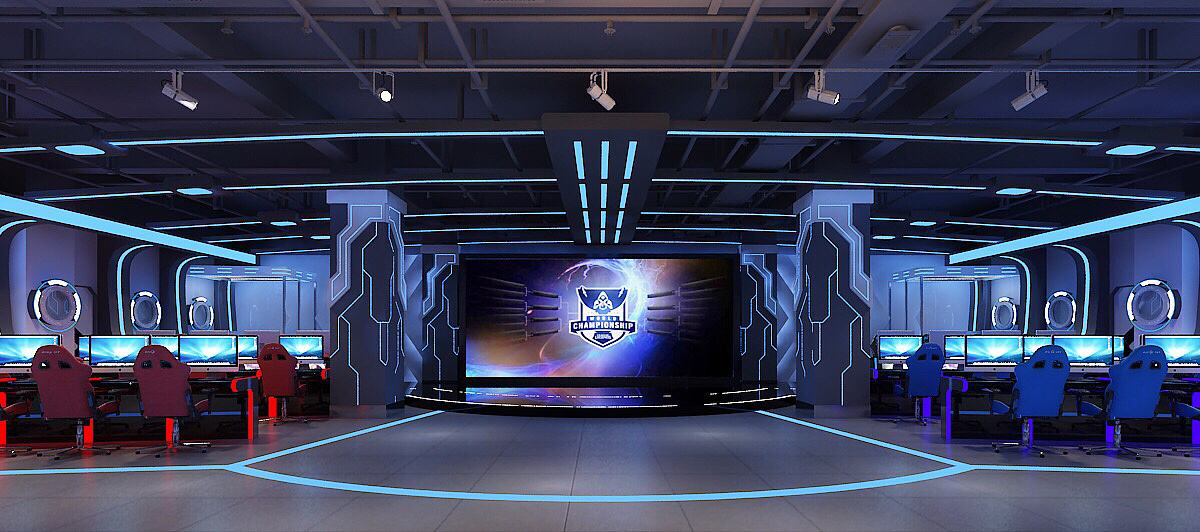 如何提升網(wǎng)咖裝修檔次？網(wǎng)咖設計效果圖欣賞