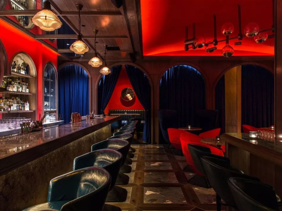 時尚主題音樂酒吧裝修效果圖