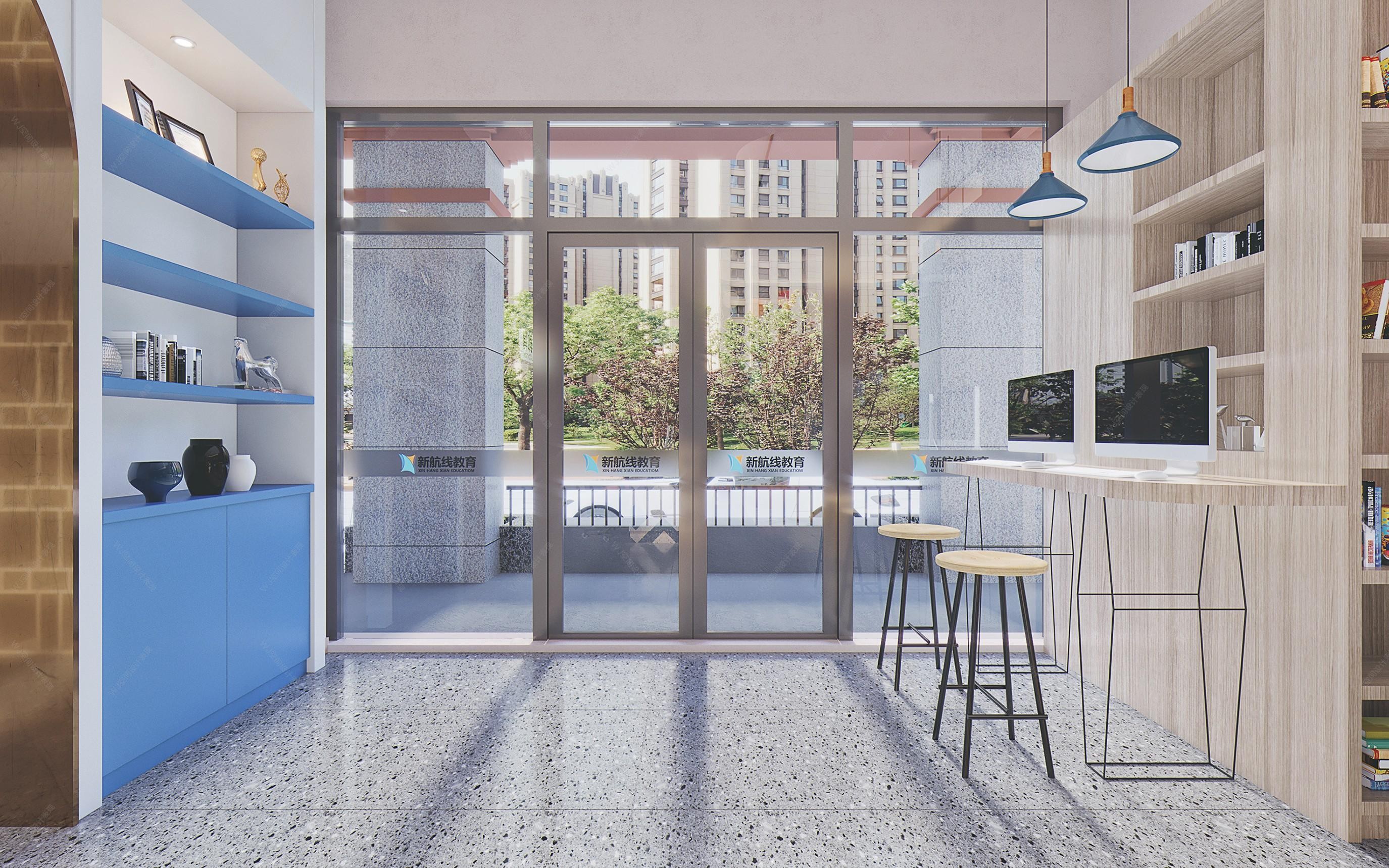培訓(xùn)學(xué)校裝修設(shè)計效果圖