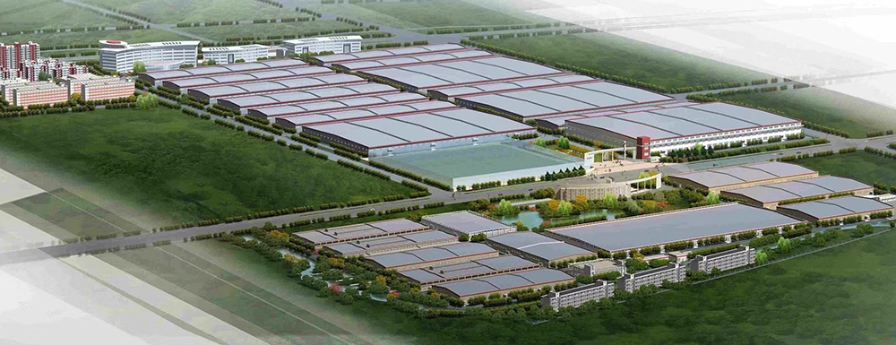 現(xiàn)代工業(yè)廠房設(shè)計效果圖