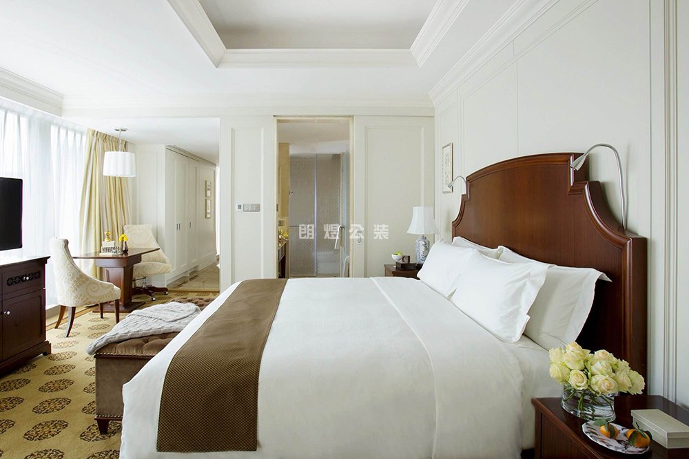 酒店客房背景墻美式設(shè)計(jì)風(fēng)格
