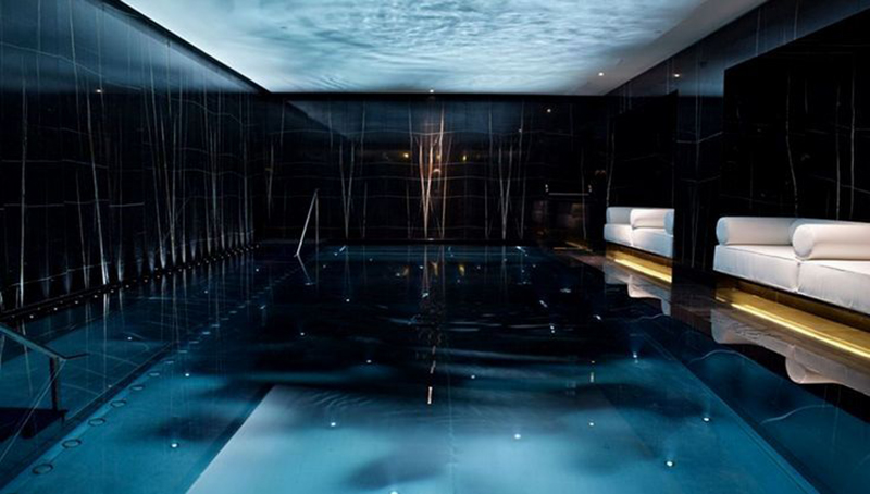 水療養(yǎng)生館裝修設(shè)計效果圖