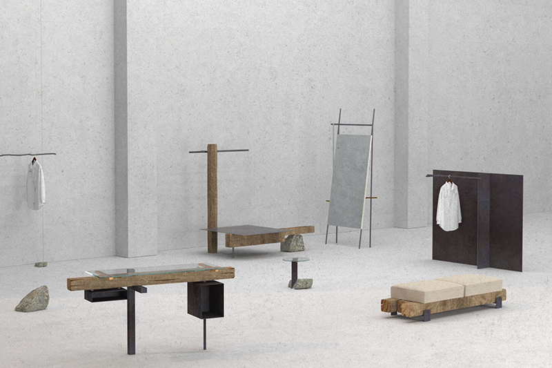 簡(jiǎn)潔的服裝店裝修效果圖