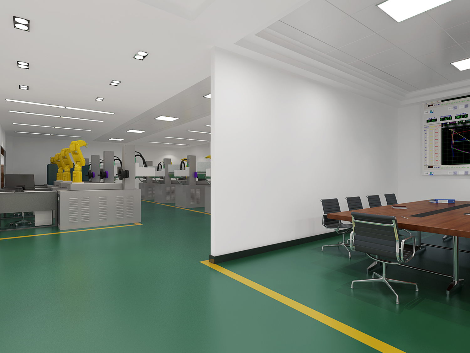 園區(qū)廠房辦公樓裝修設(shè)計效果圖