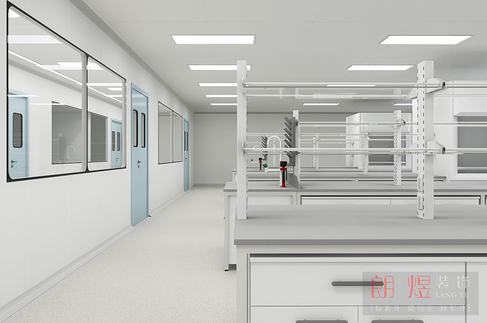 化工廠房實(shí)驗(yàn)室裝修設(shè)計(jì)效果圖