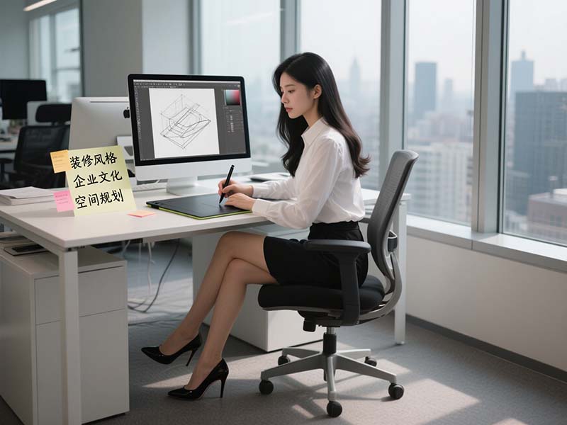 辦公室裝修風(fēng)格選擇、企業(yè)文化和空間規(guī)劃