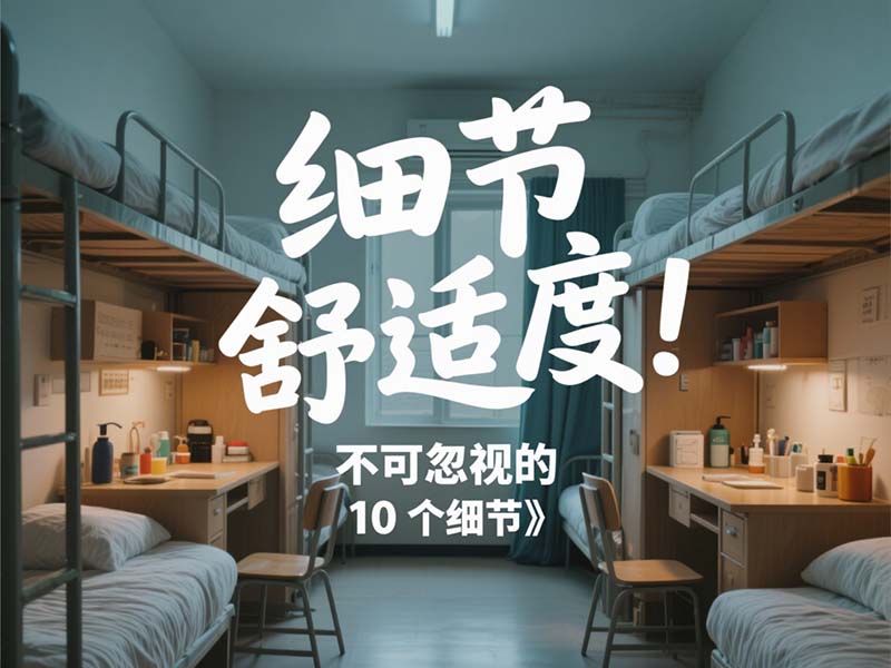 細(xì)節(jié)決定舒適度：不可忽視的 10 個細(xì)節(jié)?