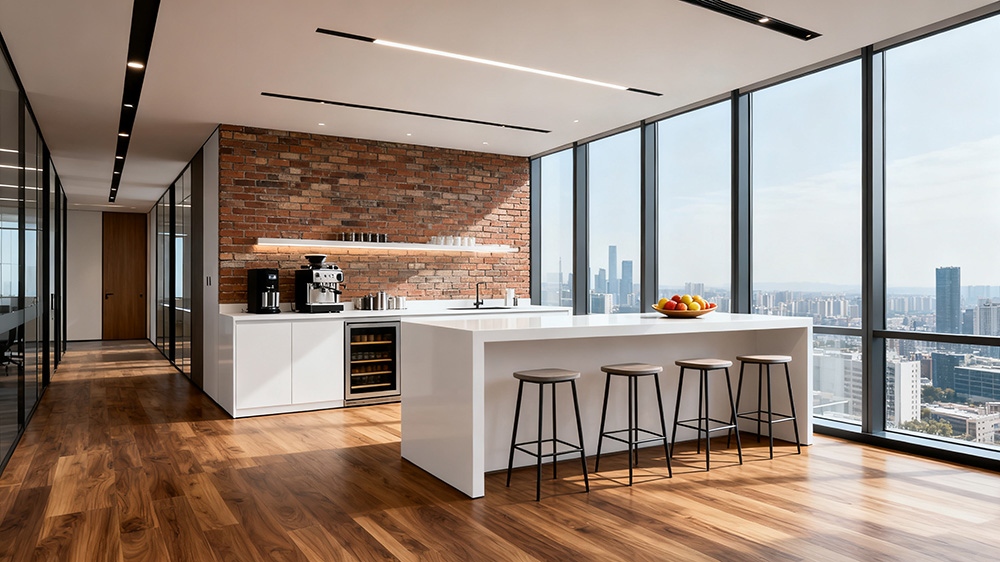 辦公室鋪強化符合地板的效果