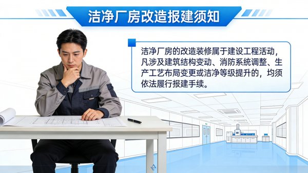 潔凈廠房的改造裝修是否也需要報建？